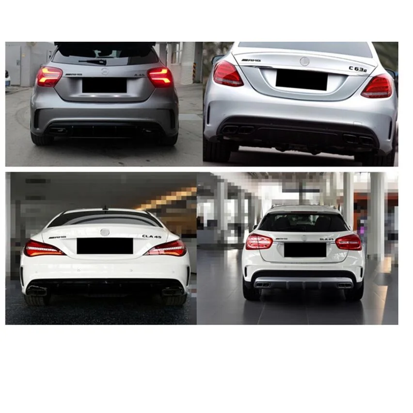 Фото Глянцевые черные буквы-эмблемы на крыло багажника для Mercedes-Benz W176 W177 A35 A45 AMG A180 A200 A220 A250 A280: символы TURBO 4MATIC №3
