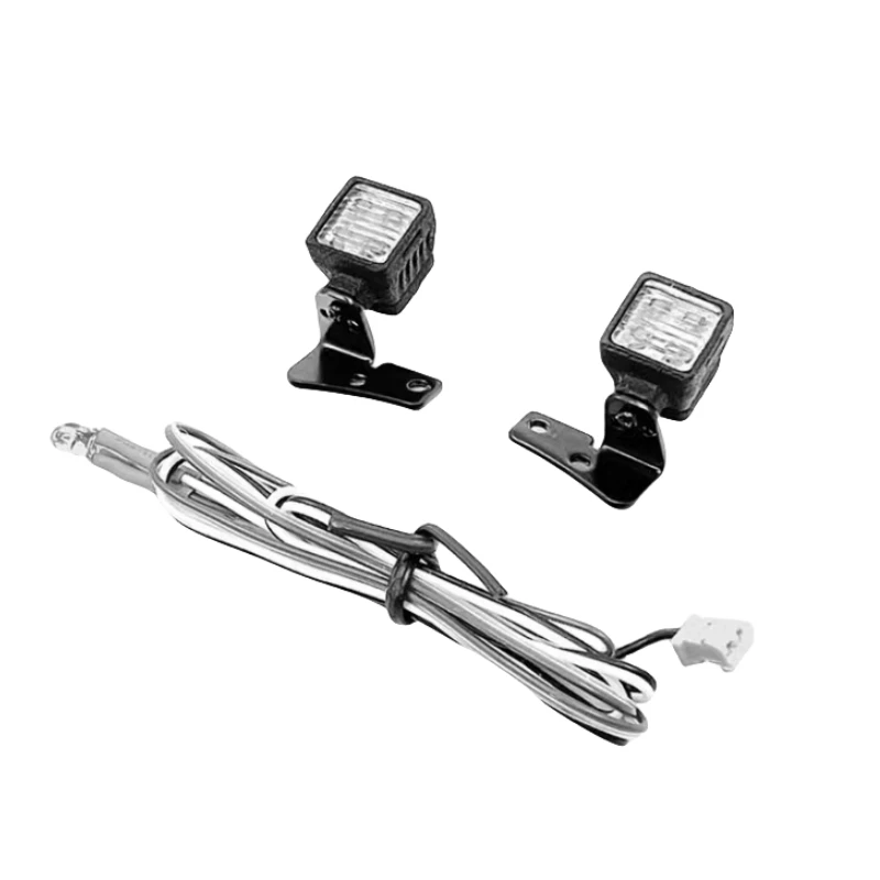 

А-столб прожектор для JKMAX 1/8 1/10 детали гусеничного трактора Capo RC JK MAX Wrangler аксессуары