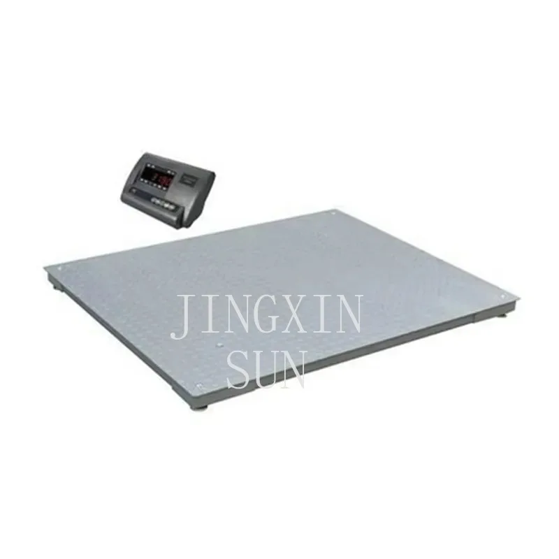 Фото Весы 1*1 м, 3000 кг, 3 т, 5 мм, плоские цифровые почтовые весы с ЖК-дисплеем, портативные напольные платформы из нержавеющей стали, сверхмощные весы №2
