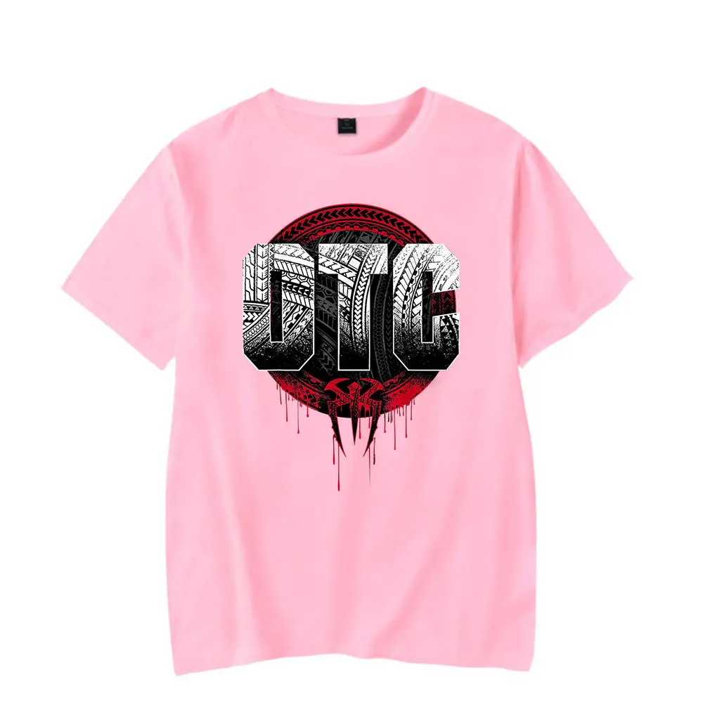 Винтажная футболка 90-х годов Roman Reigns OTC для мужчин и женщин с коротким рукавом