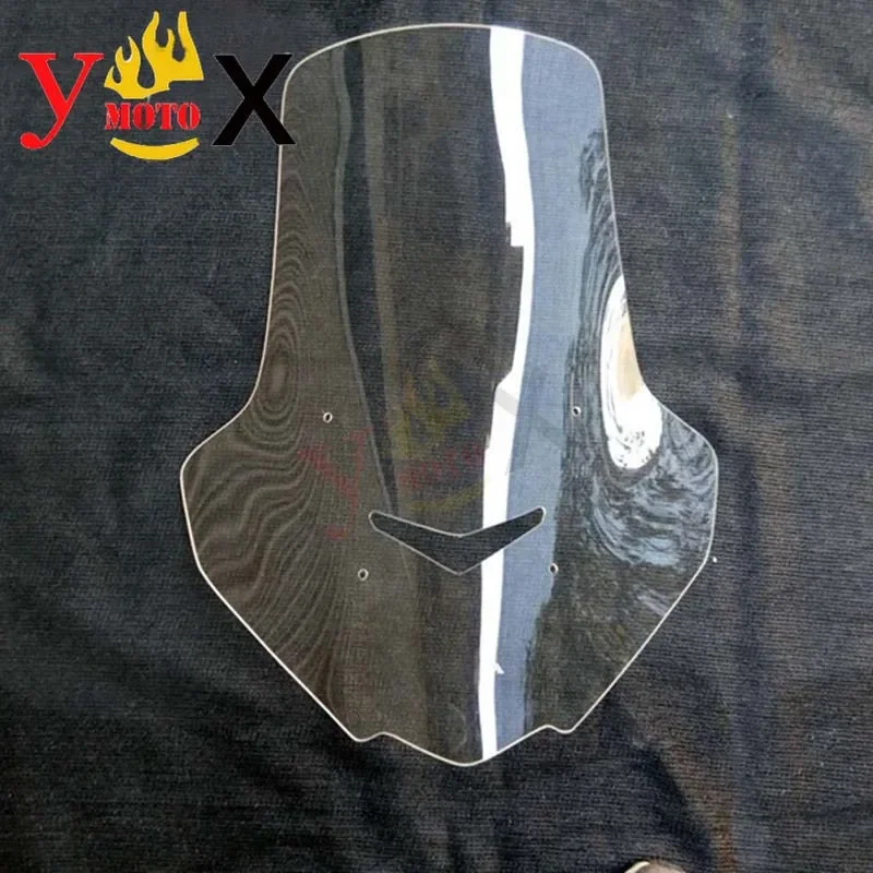 

Maxi скутер мотоцикл модифицированный 4 мм лобовое стекло передний дефлектор ветровое стекло для Honda NC700D NC750D Integra 2013 2014