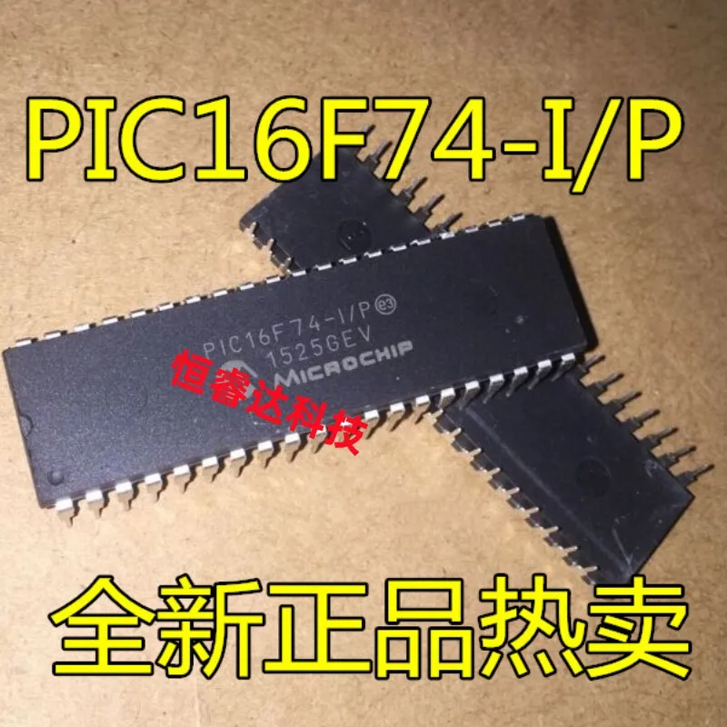Бесплатная доставка, 10 шт./партия, Φ/P PIC16F74 DIP-40, новая Оригинальная фотография!