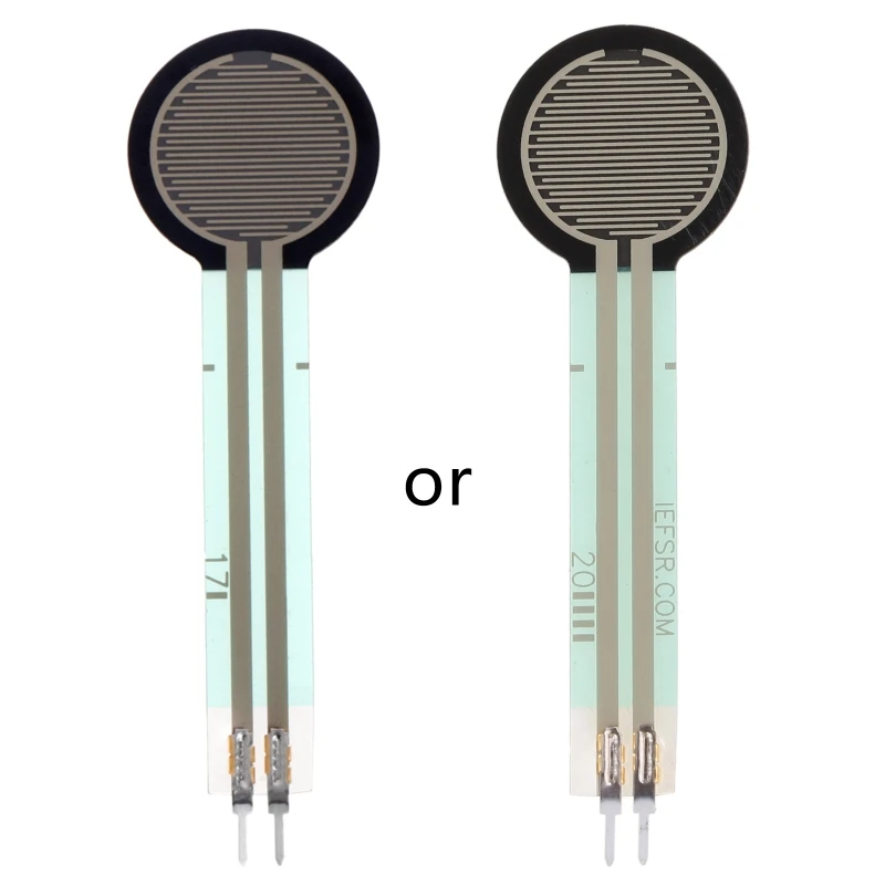 

FSR402 2,5-дюймовый пленочный чувствительный резистор, датчик силы 0 г ~ 10 кг для хвоста