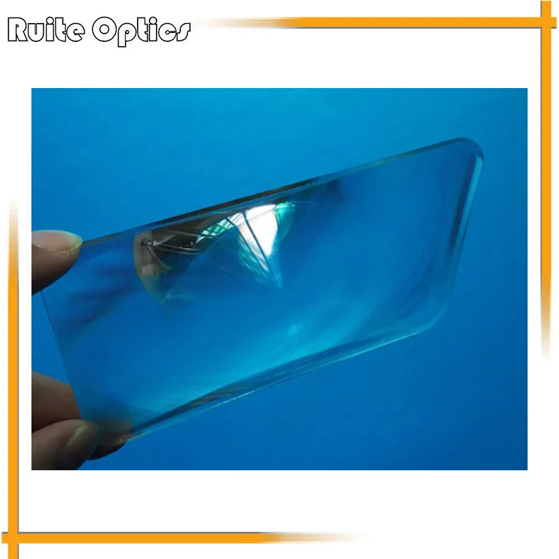 

73x112mm Optical PMMA Plastic Fresnel Lens Focal Length 100mm Mobile Computer DIY Projector Magnifying Glass Lighting Lampshade