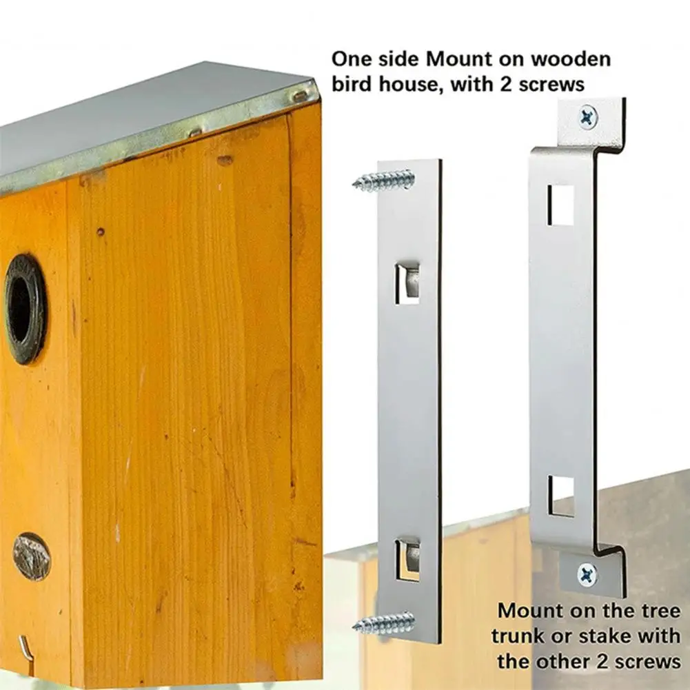 

Multi-functional Bird House Bracket Heavy Duty Galvanized Steel Bird House Hanger Bracket for Multi-functional for Sellers