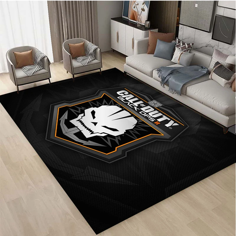 

Call of Duty printed carpets, living room and bedroom decorative carpets, kitchen and bathroom anti-skid floor mats, door mats