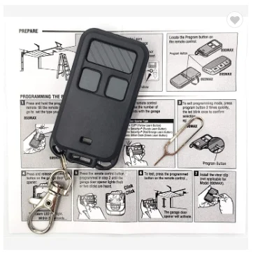 

890MAX Universal Garage Door Remote Compatible with Purple/Red/Orange/Green/Yellow Learn Button Sears Chamberlain Liftmaster