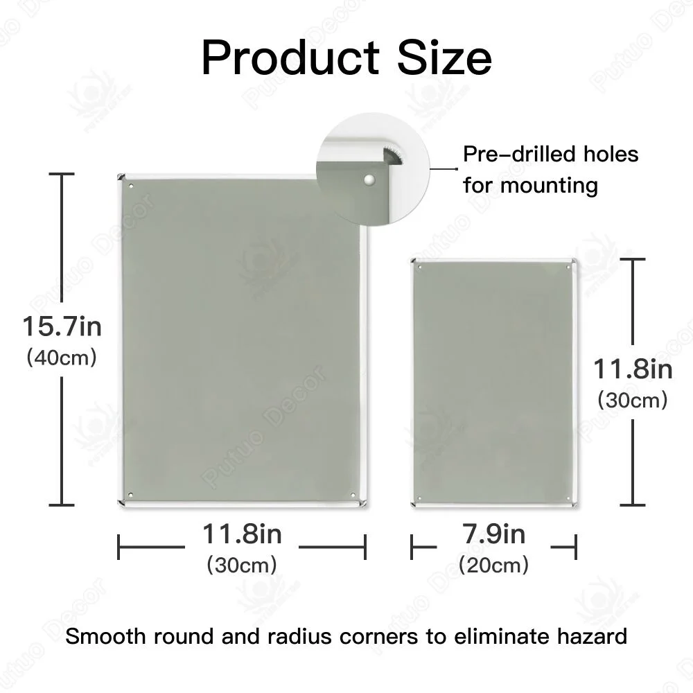 Винтажная Металлическая Жестяная Вывеска В Стиле Рок-н-ролл Украшение На Стену