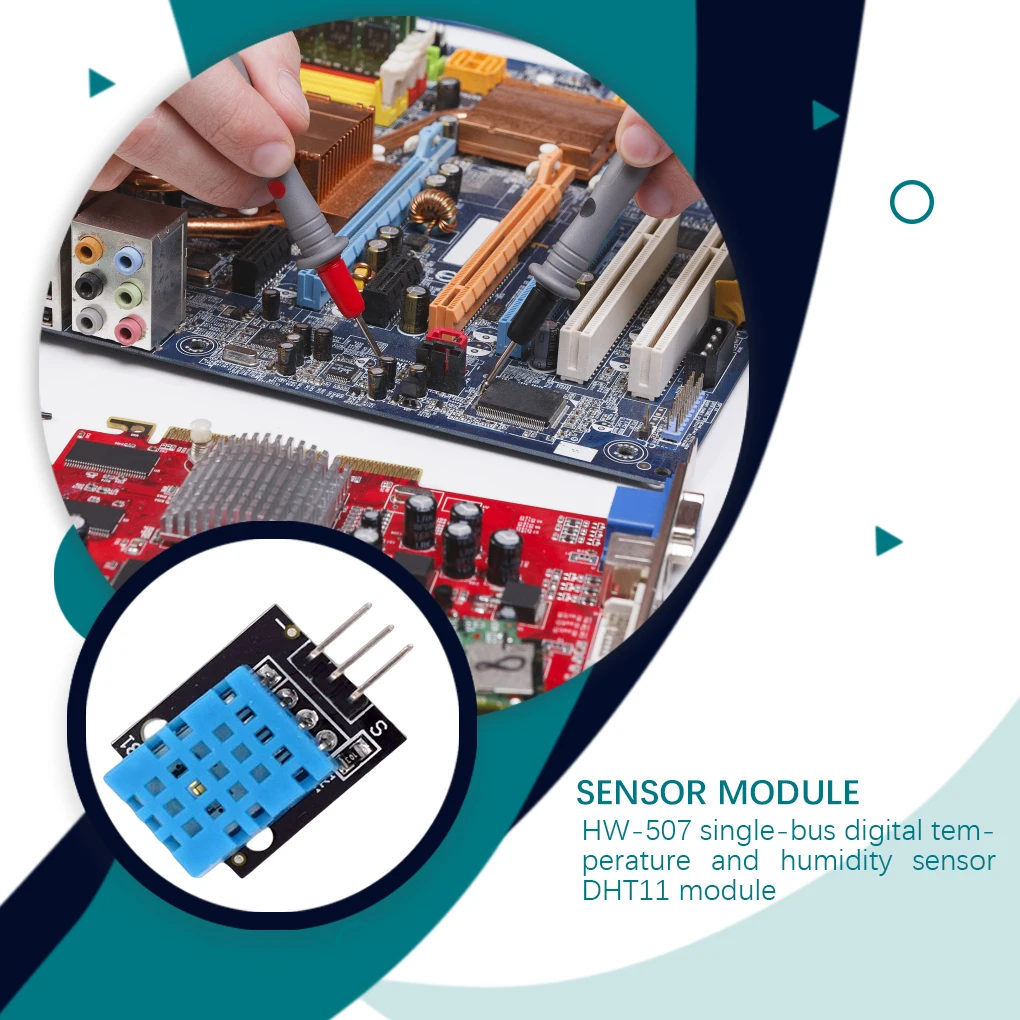 

Digital Temperature Relative Humidity Sensor Module Transducer Device