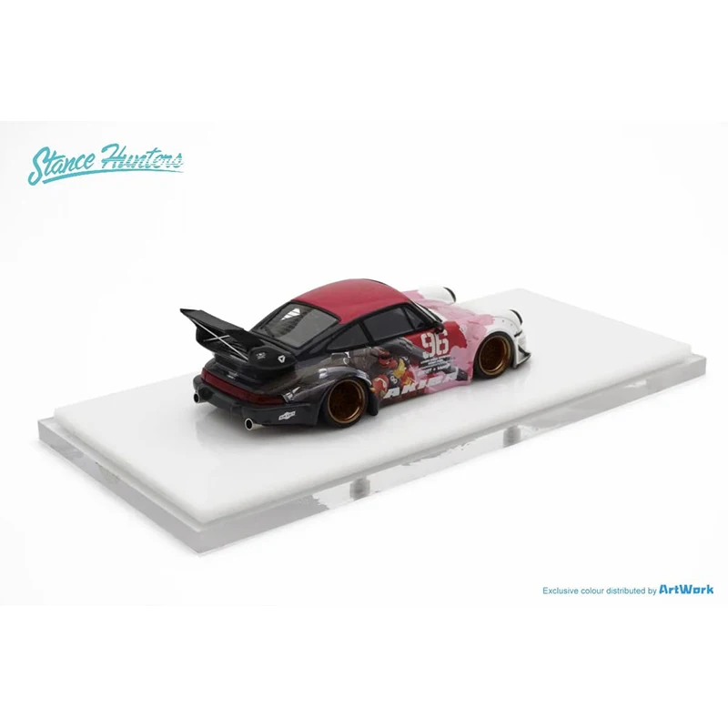 SH в наличии 1:64 RWB 964 каучуковая модель с высоким хвостом игрушек опора охотников