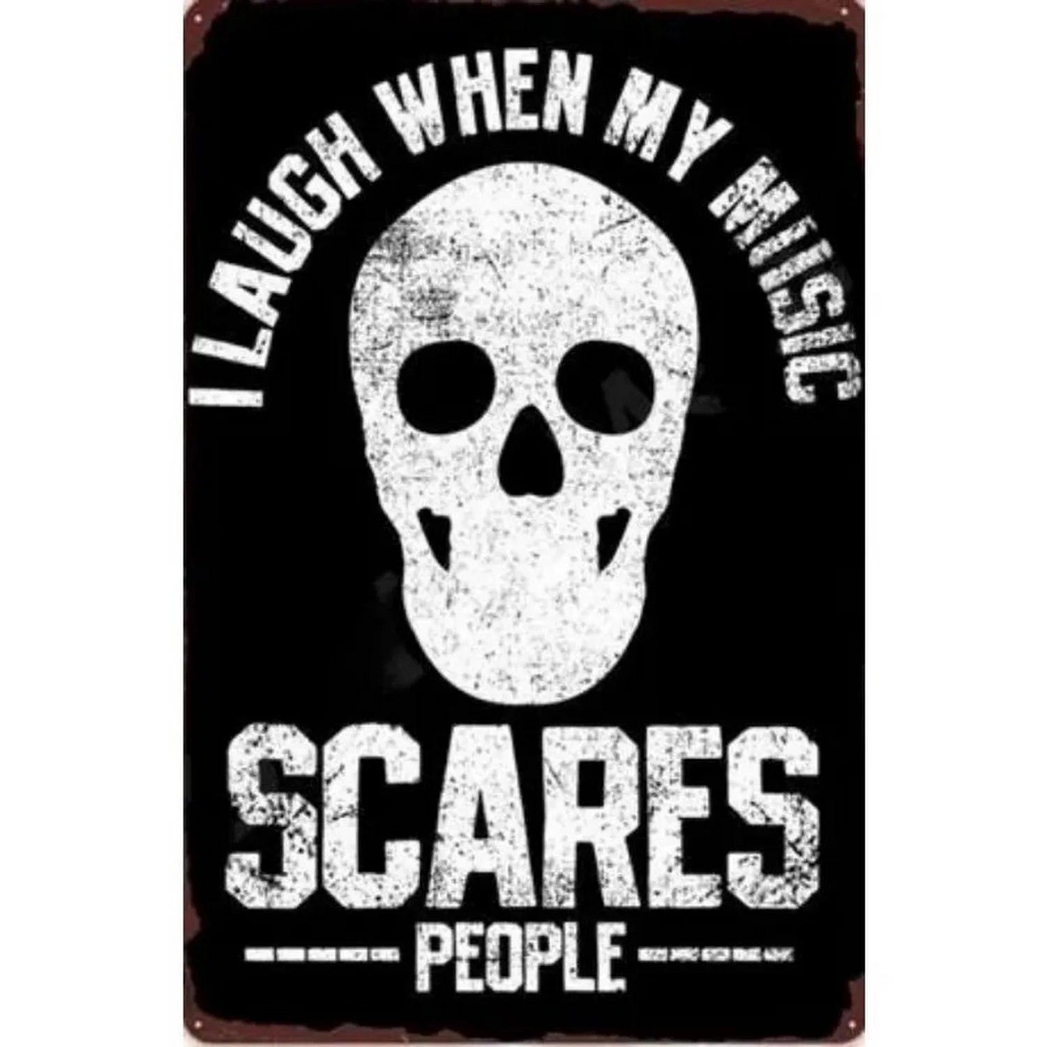 Винтажная Металлическая Жестяная Вывеска В Стиле Рок-н-ролл Украшение На Стену