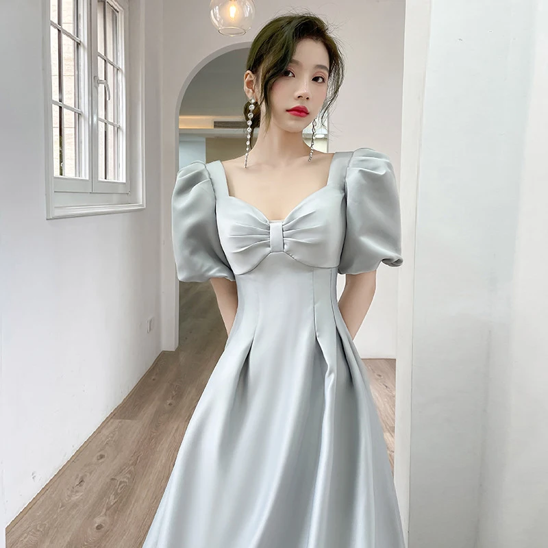 Рисунок 4 - Роскошные атласные шифоновые платья на бретельках