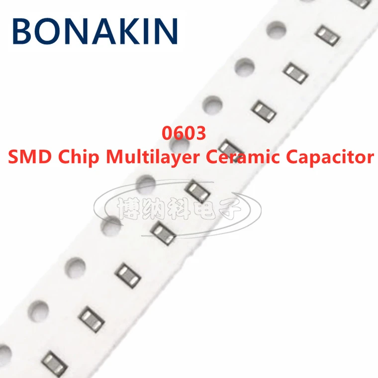 

100PCS 0603 3.5PF 50V 100V 250V ±0.25PF 3R5C C0G SMD Chip Multilayer Ceramic Capacitor