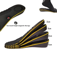 increase insoles 2345cm up magnet massage height support men women shoe sole inserts pad invisiable heighten insole arch