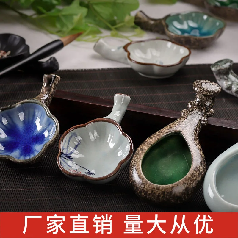 

Чернильный диск, керамические чернила для бассейна, каллиграфии, набор для творческого кабинета, четыре сокровища, чернильный диск, многофункциональная ручка, стеллаж, ручка для мытья