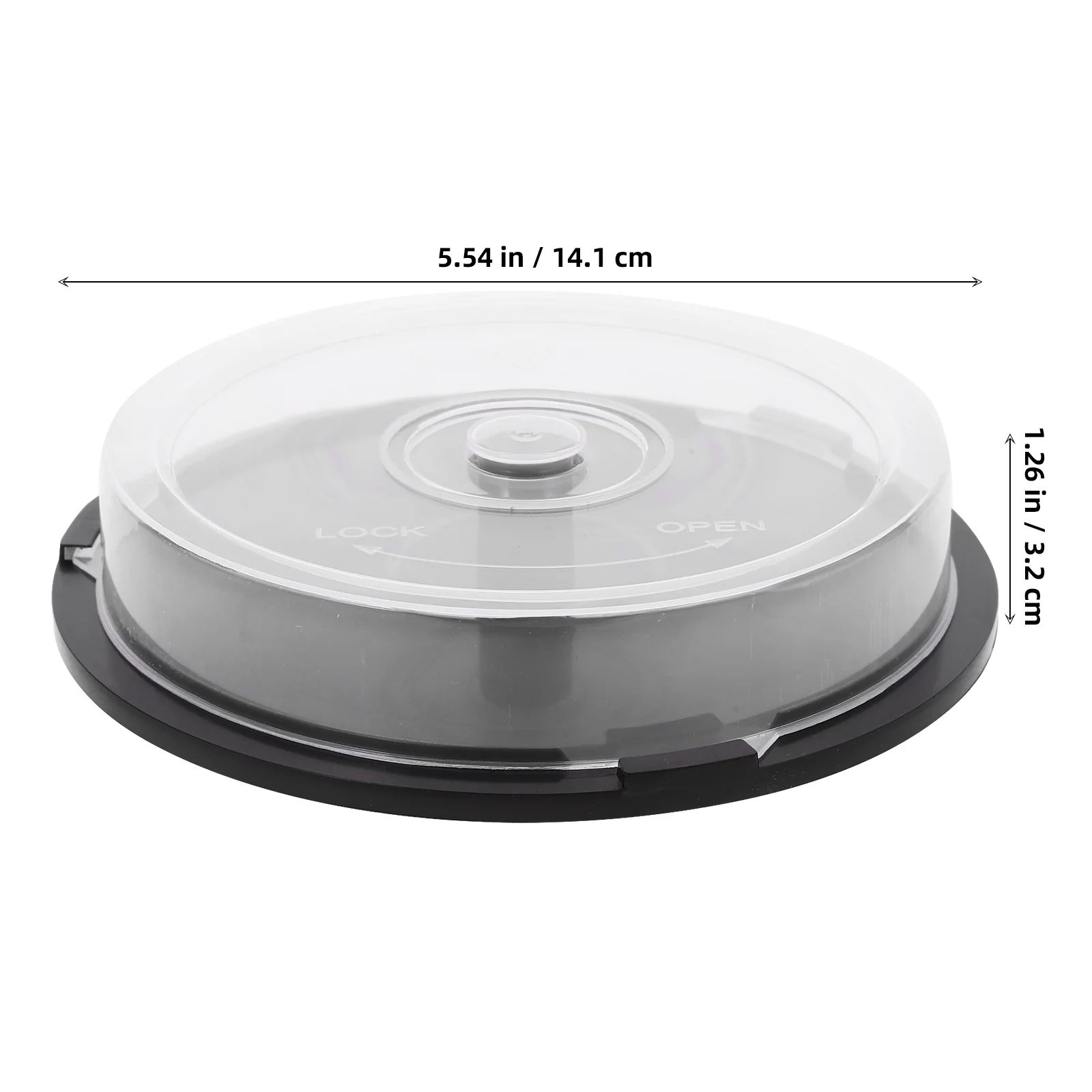 Пустое ведро для хранения компакт-дисков бытовой держатель DVD портативный