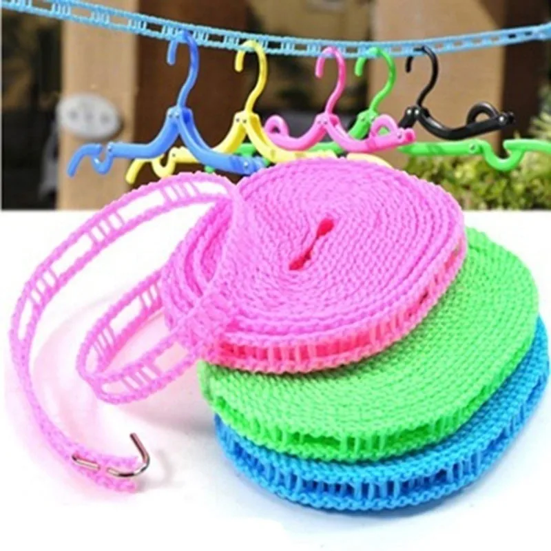 

Barrier Clothesline 5m/10m Non-Slip Clothesline Windproof Clothesline Clothesline Quilt Airing Rope Outdoor Travel Household Hot