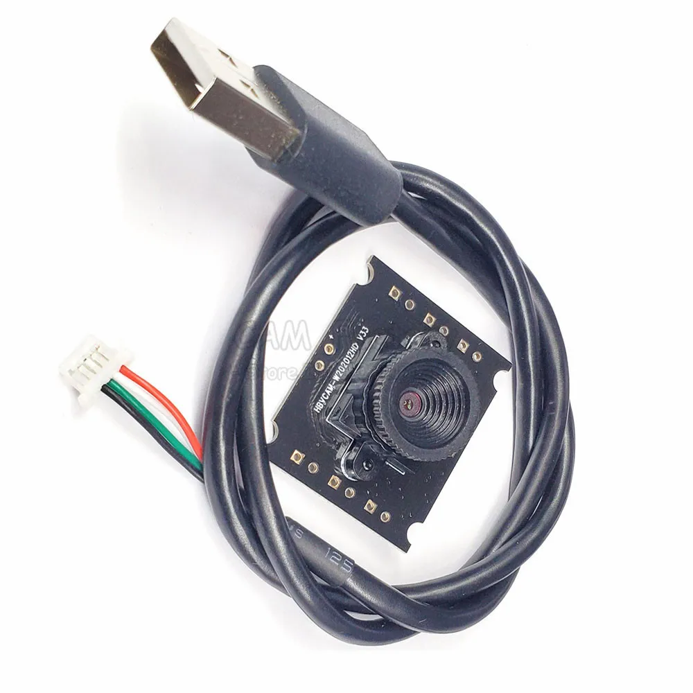 1 Million Pixels Driver-free CMOS Sensor 650nm OV9726 USB Camera Module Board PC with Cable Focal Lens Adjustable |