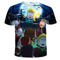 funny graphic s south park t shirts men tshirt aesthetic clothes summer short sleeve hip hop t shirt tees top