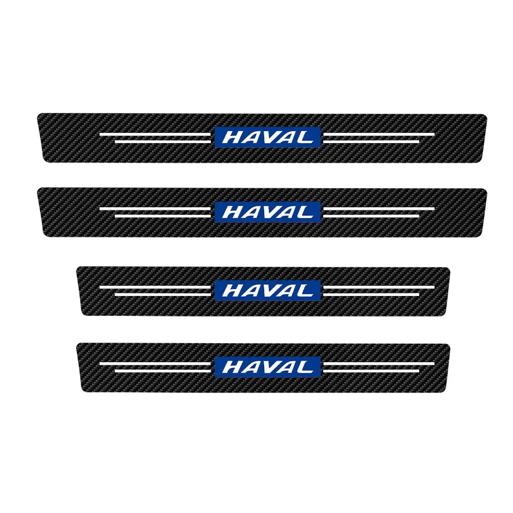 

Набор Из 4 Наклеек Из Углеродного Волокна Для Защиты Кромок Дверей Автомобиля, Для Декора Салона Haval F7, H6, F7X, H2, H3, H5
