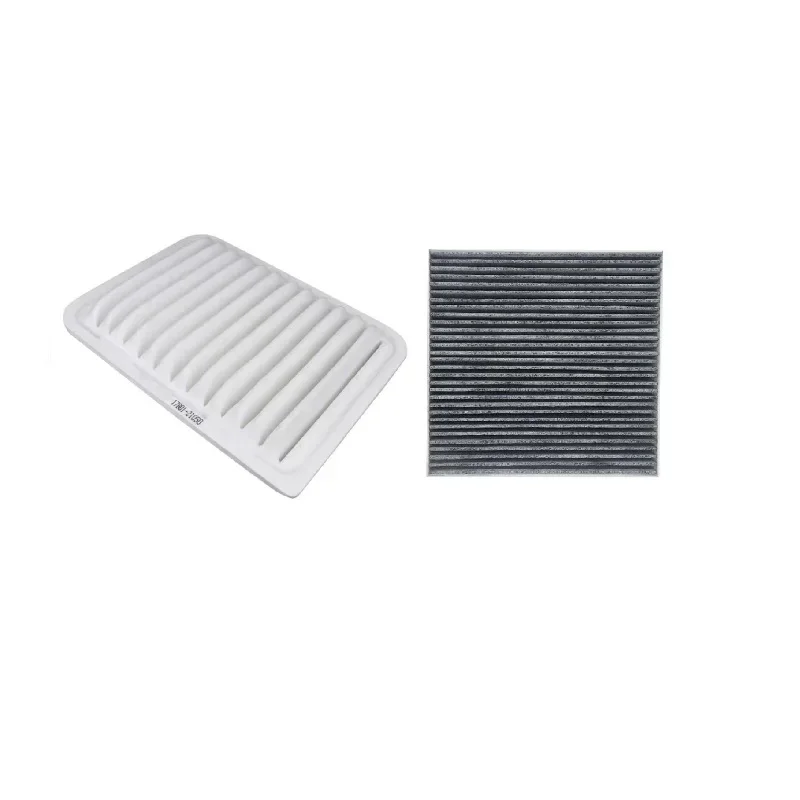 Воздушный фильтр и салонный для TOYOTA COROLLA AURIS ALLION 2 AVENSIS PREMIO RAV 4 3/4 VERSO YARIS 17801-0D060 17801-21050