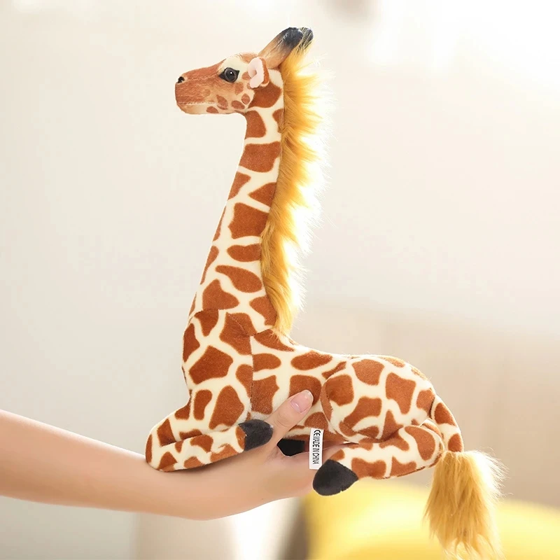 

Real Life Giraffe Plush Toys High Quality Stuffed Animal Doll Simulation Toys Children's Room Decor Kids Baby Birthday Present