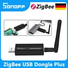 Беспроводной USB-ключ SONOFF Zigbee 3,0 Plus ZB Dongle-P, анализатор шлюза Zigbee для умного дома, USB-интерфейс для ZHA Zigbee2MQTT