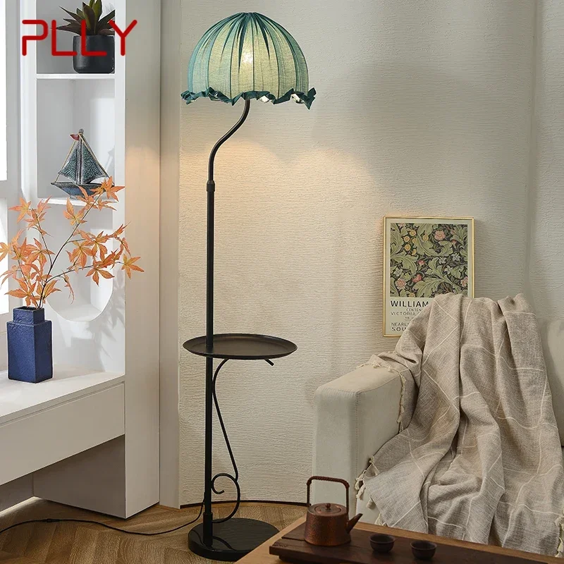 PLLY Contemporary Floor Lamp Luxury Living Room Bedroom Study Villa Hotel LED Retro Creativity Decorative Standing Light