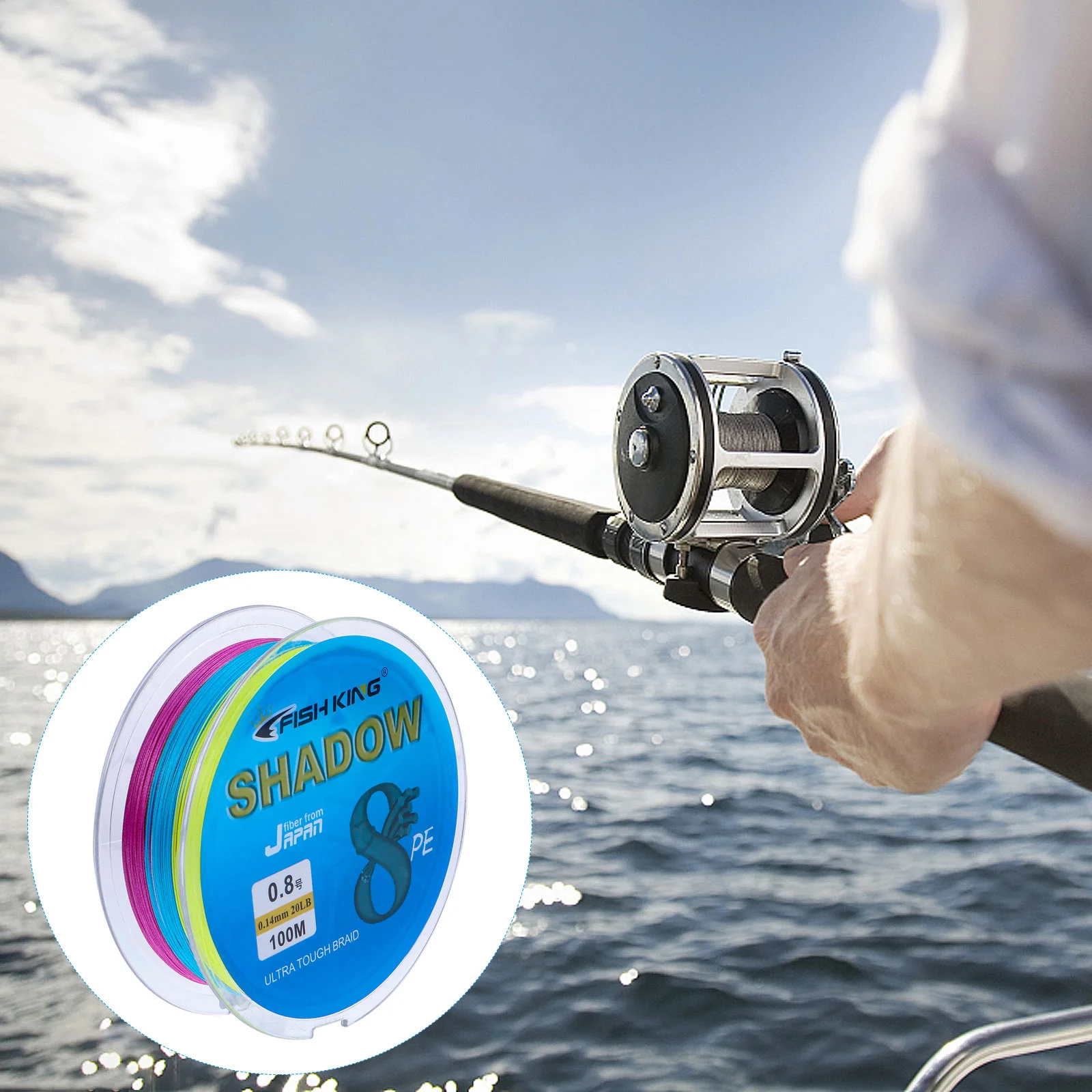 

Braiding Tool Fishing Accessories Doitool Braid Fishing Line Extension Cord Reel Fishing Spool Weave Carp fishing