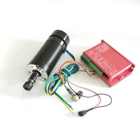 48v 500w air cooled spindle motor with brushless dc driver kit