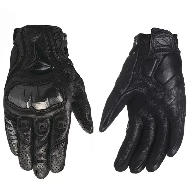 

Uglybros-390 Spring Summer Breathable Motorcycle Gloves Leather Motocross Gloves Motorbike Protection Gloves Guantes Moto