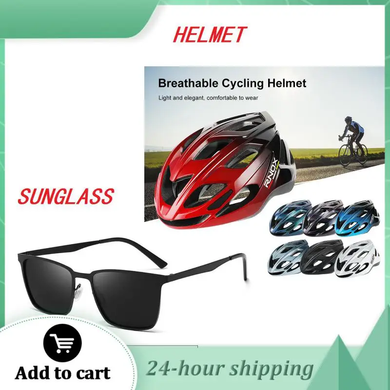 

Ultralight Cycling Helmet Sunglass Mtb Road Bike Safety Cap Outdoor Racing Integrally-Molded Helmet Bike Equipments Women Men