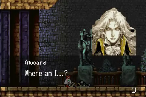 Фото 32-битная игровая карта: Castlevania Harmony Alucard hack (версия для США! Английские языка!! ) №3
