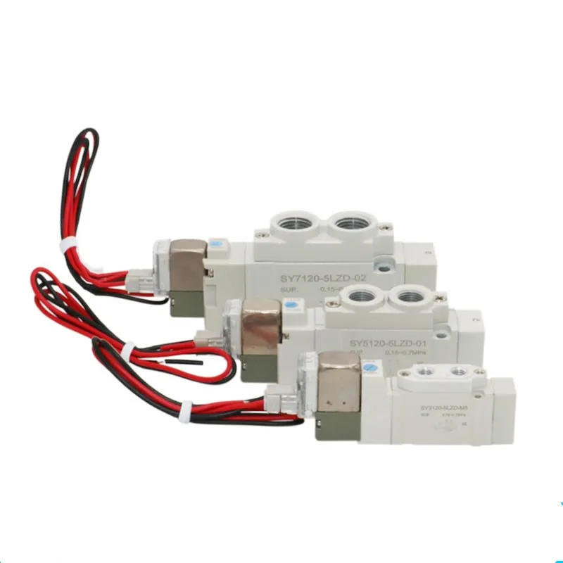 Электромагнитный клапан SMC SY3120-5LOU-C4 SY3120-3LZD-M5 SY3120-4LZD-M5 SY3120-5LZD-M5 SY3120-6LZD-M5 SY3220-3LZD-M5