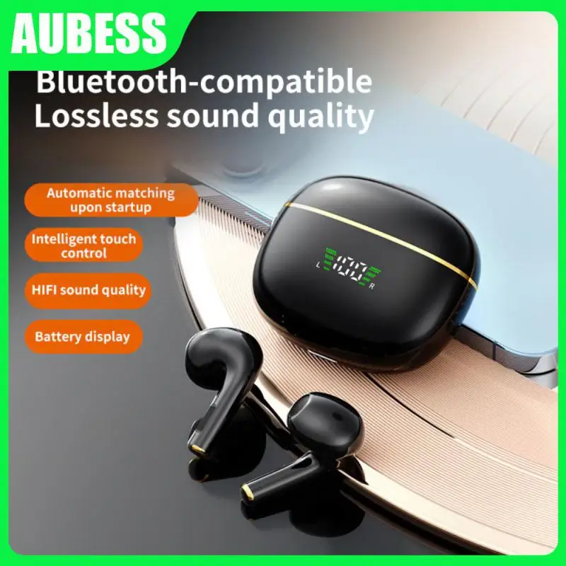 

13mm Horn Headset Painless Wearing No Delay Sense Touch Control Headset Low-power Consumption Comfortable Earphone