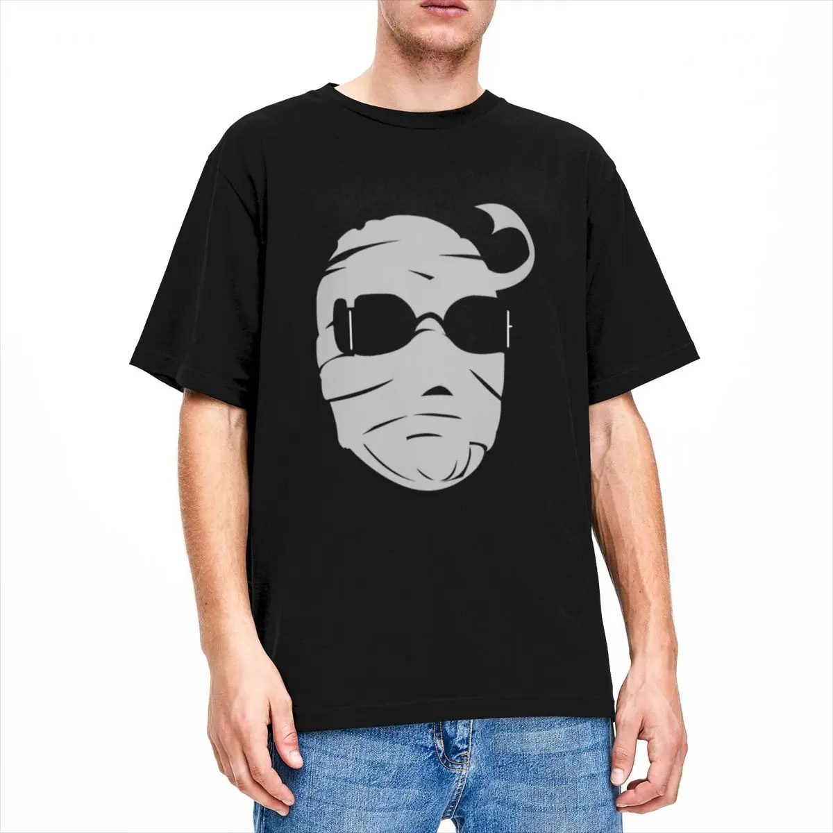 

The Invisible Man Merchandise Shirt Men Women Amazing Pure Cotton Tees O Neck Short Sleeve Birthday Gift Tops