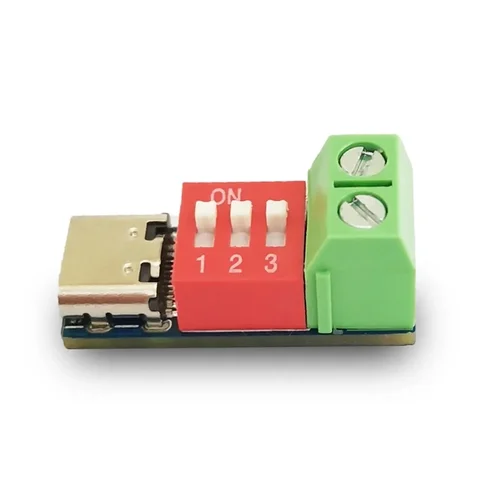 Модуль триггерной платы USB-C PD PD/QC Decoy Board Быстрая зарядка USB Type-c до 12 В Высокоскоростное зарядное устройство Модуль повышения доставки питания