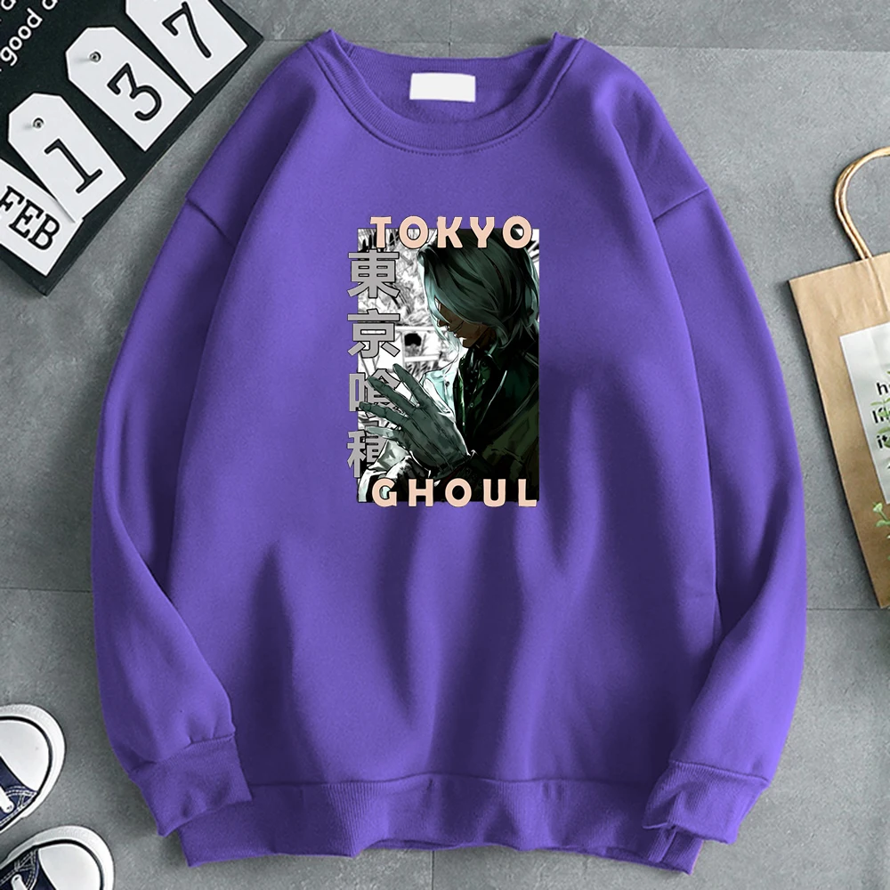Мужской флисовый пуловер Kureo Mado, Токийский Гуль, уличная Толстовка в стиле рок, корейские толстовки, одежда с длинным рукавом (art.: 3920bee6de20d) - 3920bee6de20d