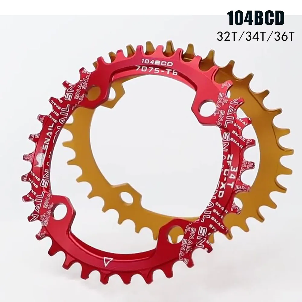 Велосипедная Звездочка bcd 32T/34T/36T/38T/40T/42T 104