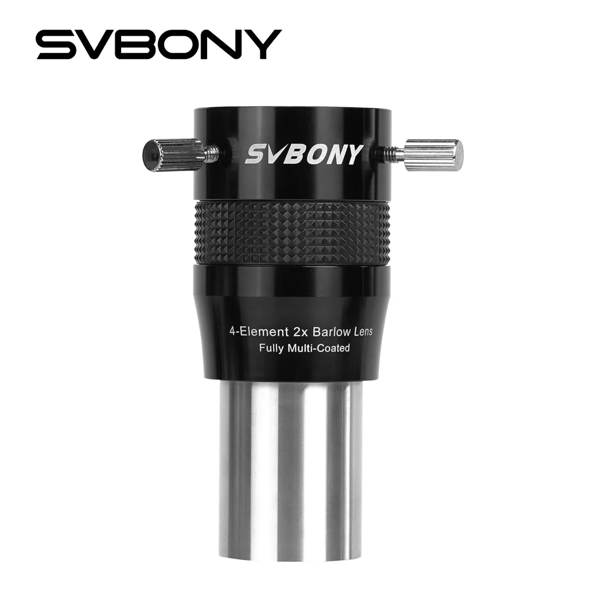 Линза Барлоу SVBONY SV216 1 25 дюйма 2X с 4 элементами для визуального изображения