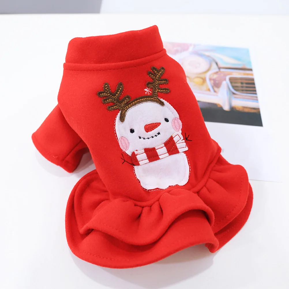 

Dog Christmaspet Clothes Dogs Puppy Costumedress Skirtcloth Costumes Party Sweater Outfits Supplies Dresses Shirts Santa Extra