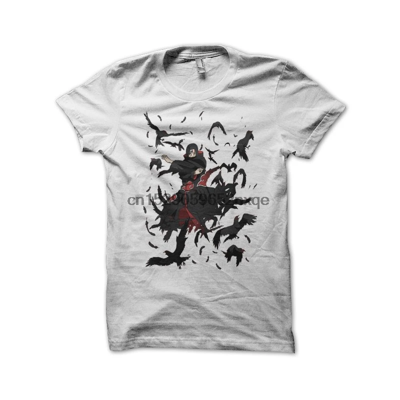 Мужская футболка itachi белая женские мужские футболки |