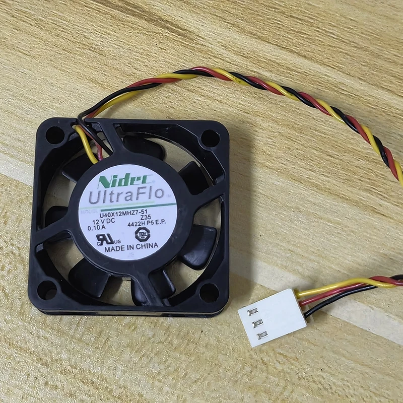 Новый вентилятор охлаждения для Φ 12V 0.10A 4010 бесшумный вентилятор охлаждения шасси