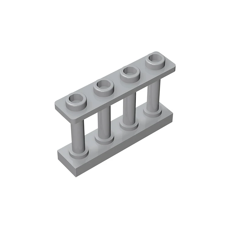 

Шпиндель для забора BZB MOC 15332, 10 шт., 1x4x2 с 4 верхними шпильками, креативные строительные блоки, Запасные детали, Детские аксессуары, игрушка «сд...