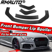 3pcs universal car front bumper splitter lip body kit diffuser for audi a4 a5 b6 b7 b8 b9 s3 s4 s5 rs5 for ford for mazda for vw