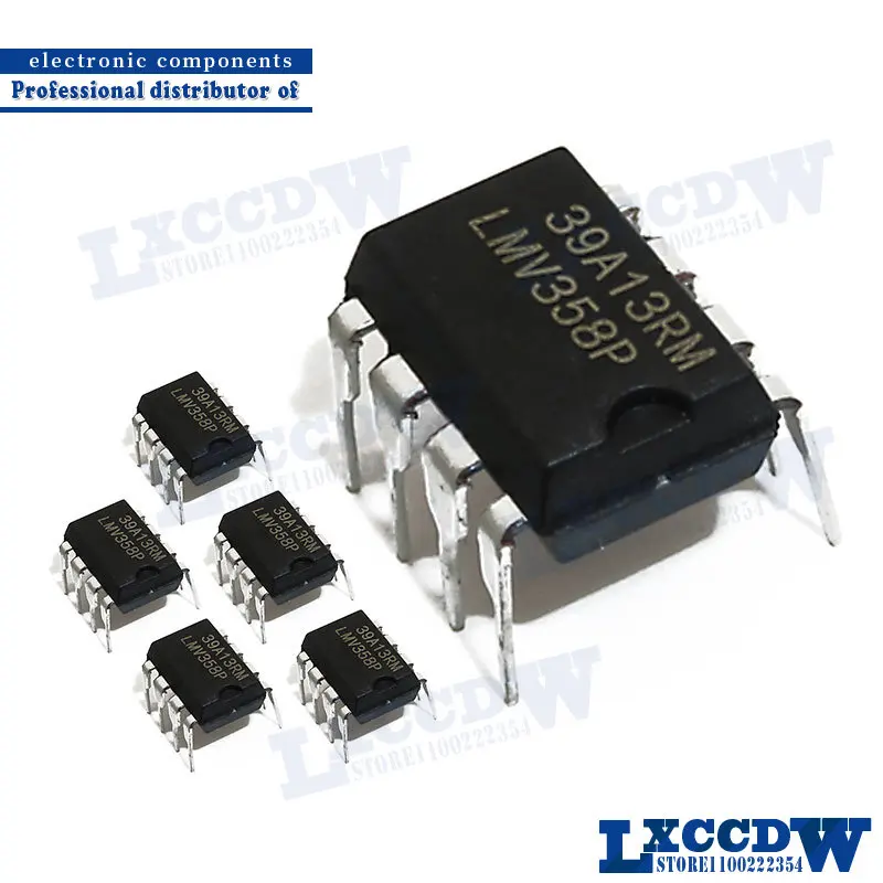 10 шт. LMV358P DIP8 LMV358 DIP-8 MV358 DIP MV358P