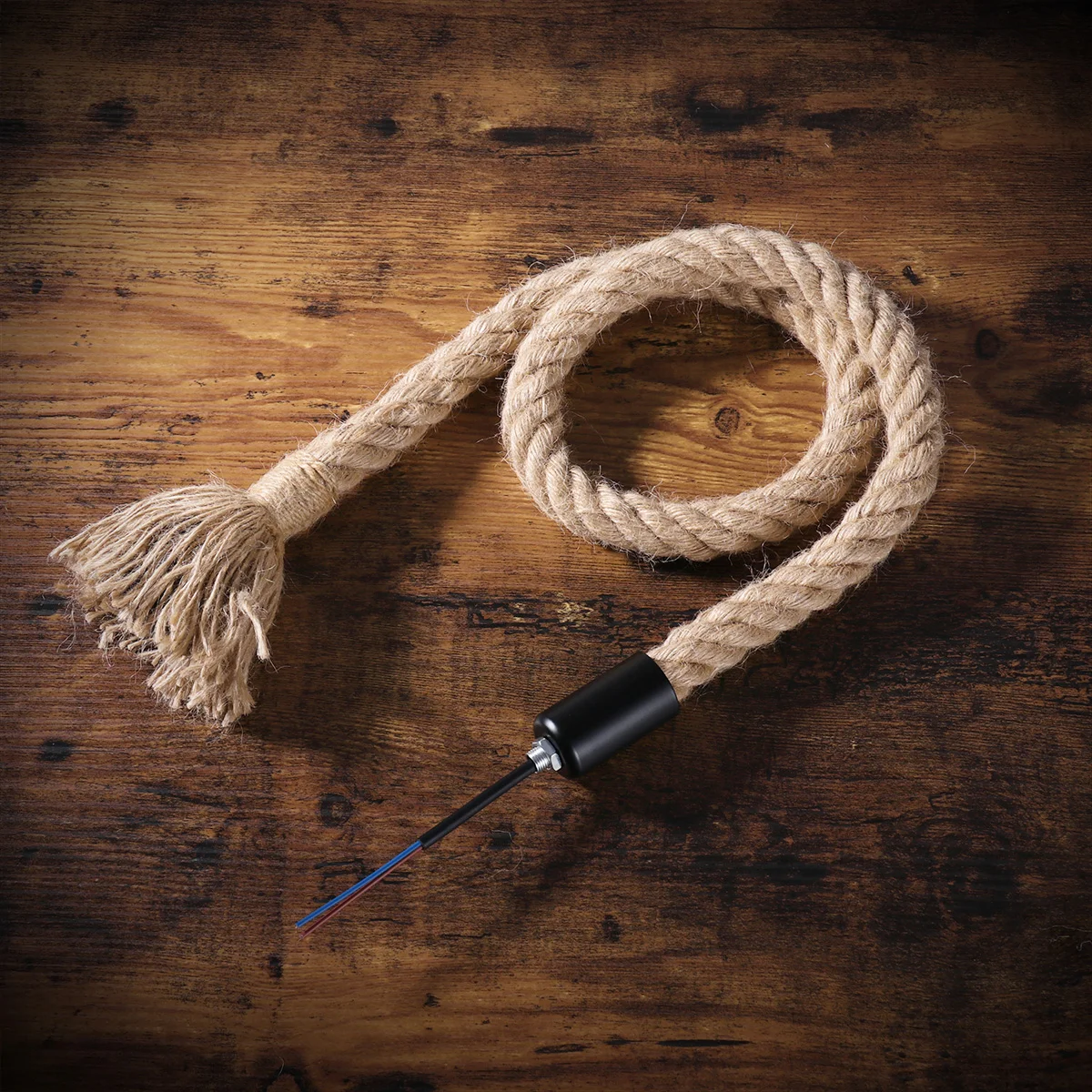 LEDMOMO 1 м подвесной светильник с одной головкой веревка подвесные светильники в