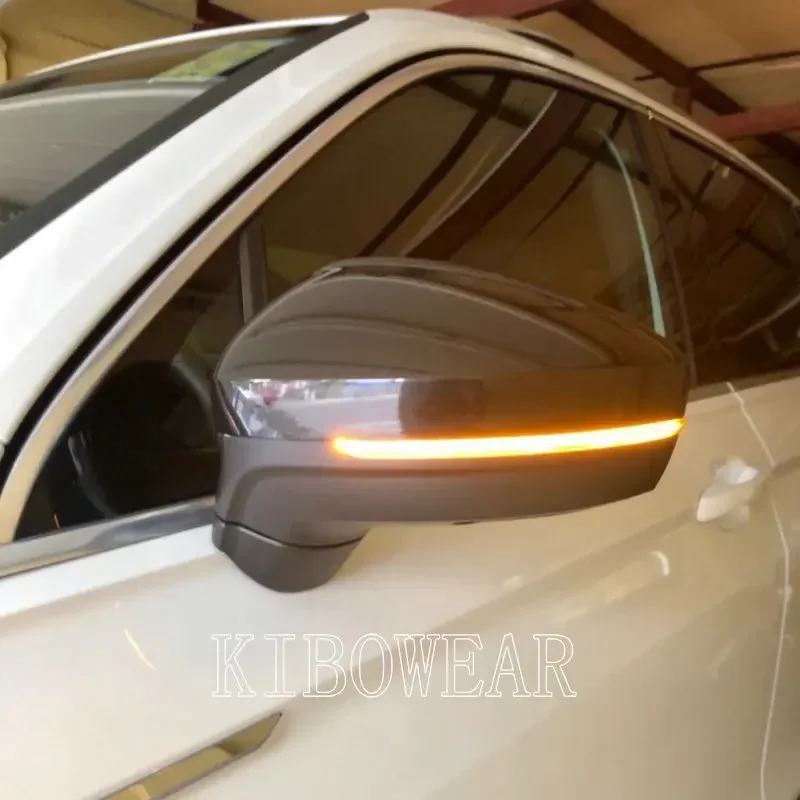 

Динамическое зеркало для Volkswagen Tiguan 2017 2018 MK2 II AD BW для VW Light, светодиодный мигающий указатель поворота