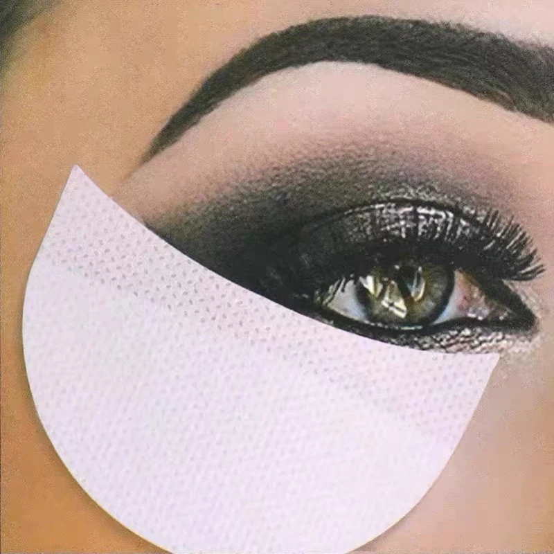 

10/40 Pcs Eye Under Eyelash Patches White Cotton Grafting False Eyelash Extension Remove Eye Tips Sticker Wraps Make Up Tools