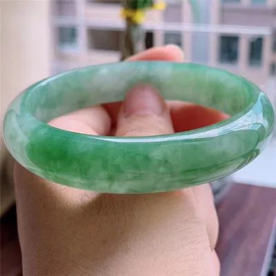 

Zheru ювелирные изделия натуральный бирманский Зеленый японский браслет 54 мм-64 мм элегантные принцессы ювелирные изделия лучший подарок для ...